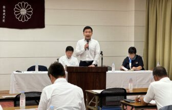 自民党大阪の政務調査会は7月28日、地方議員政策会議を開催しました